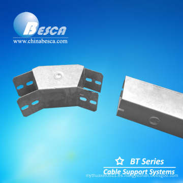 Cable de acero Trunking 90 grados Gusset Bend Externo